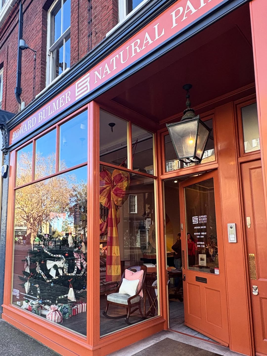 Edward Bulmer Christmas Shopping