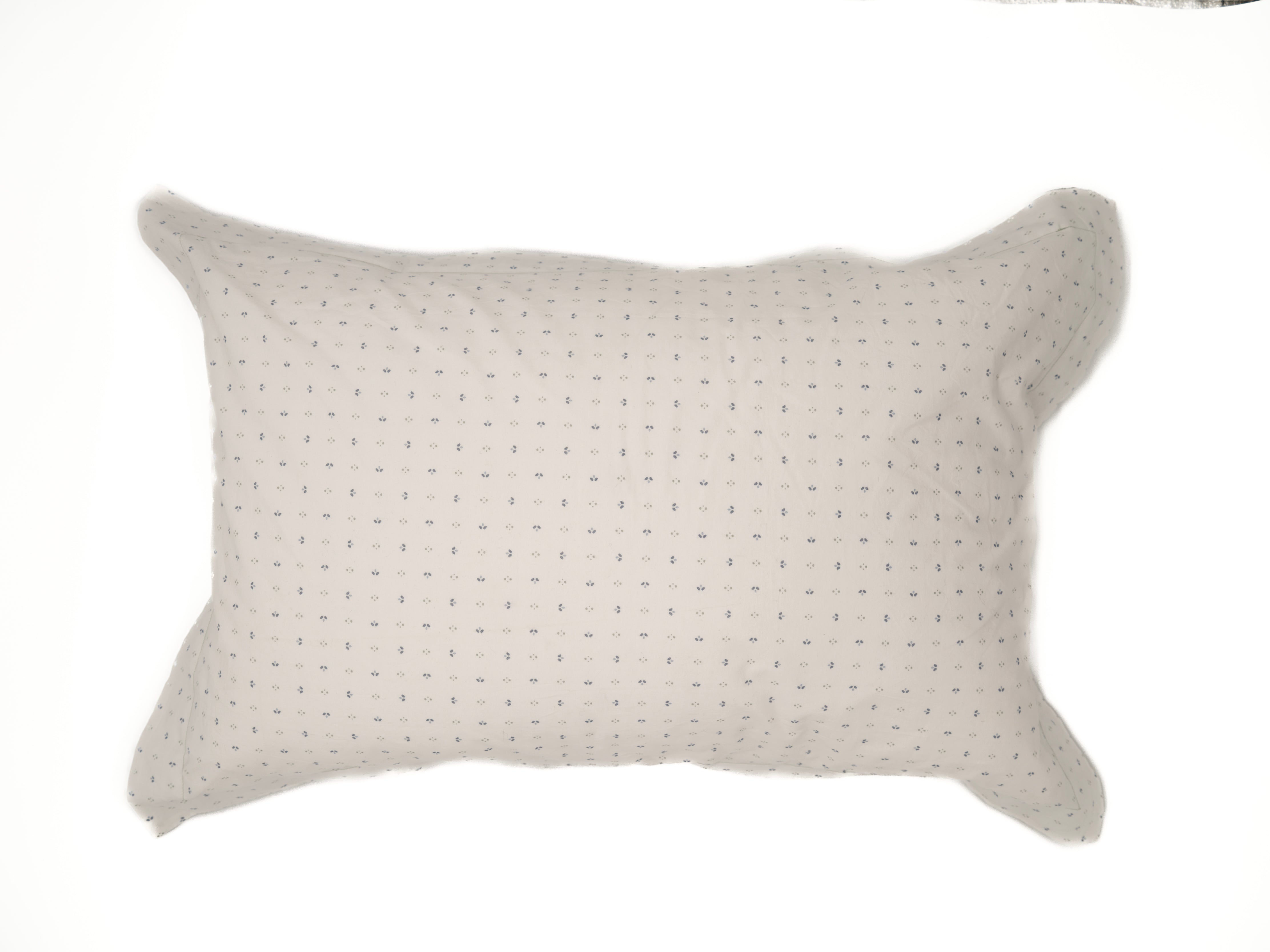 Minni Ticking Pillowcase - Alpine Green
