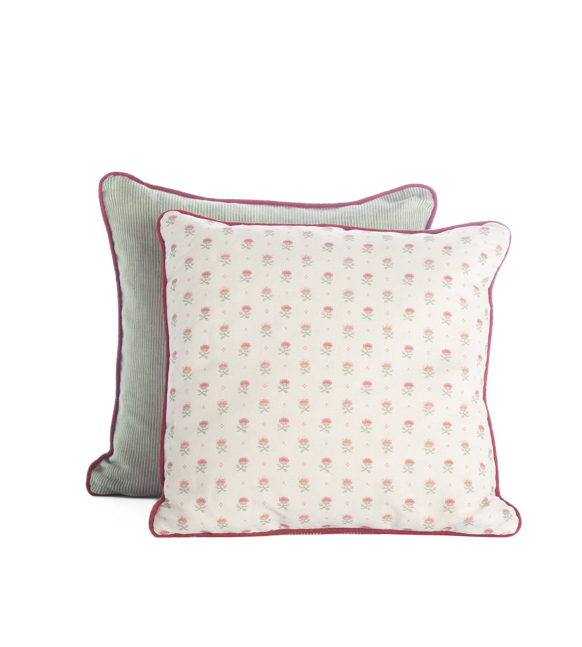 Blume Green Cushion - Square