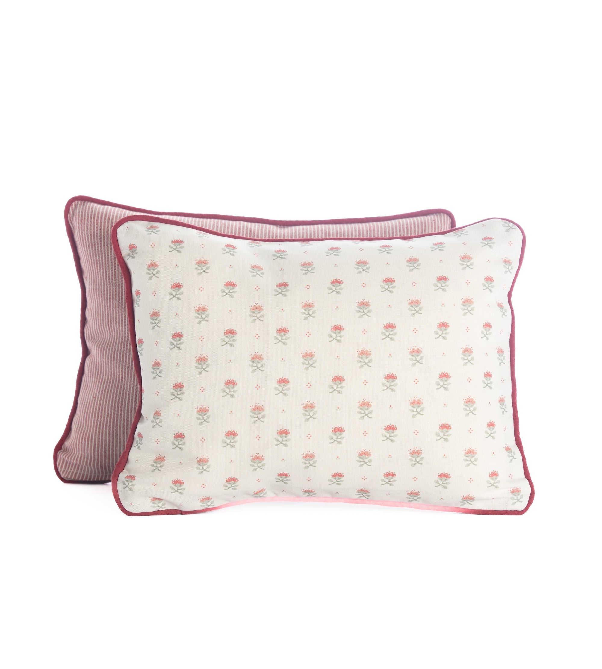 Blume Red Cushion – Rectangle