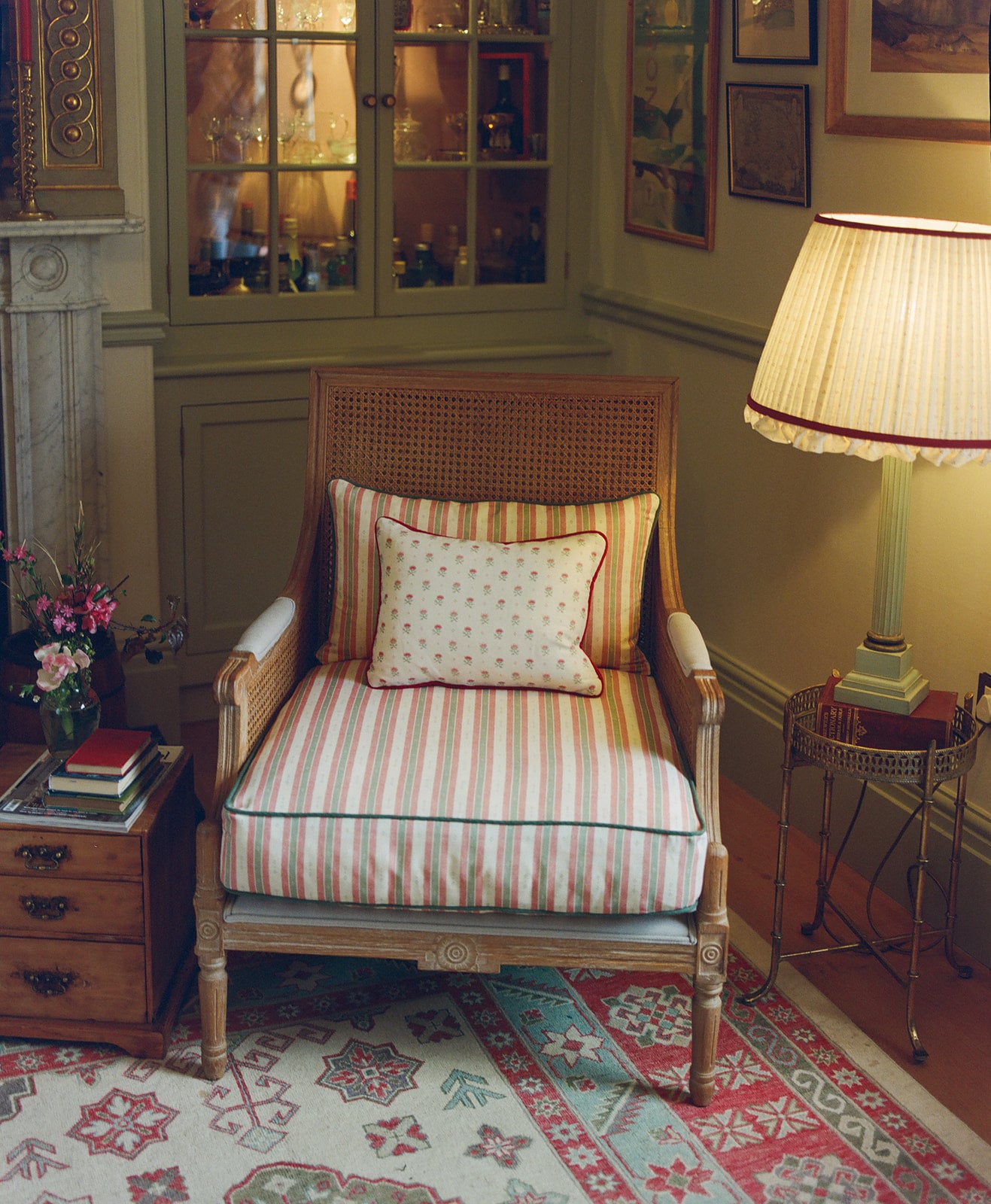 Blume Red Cushion