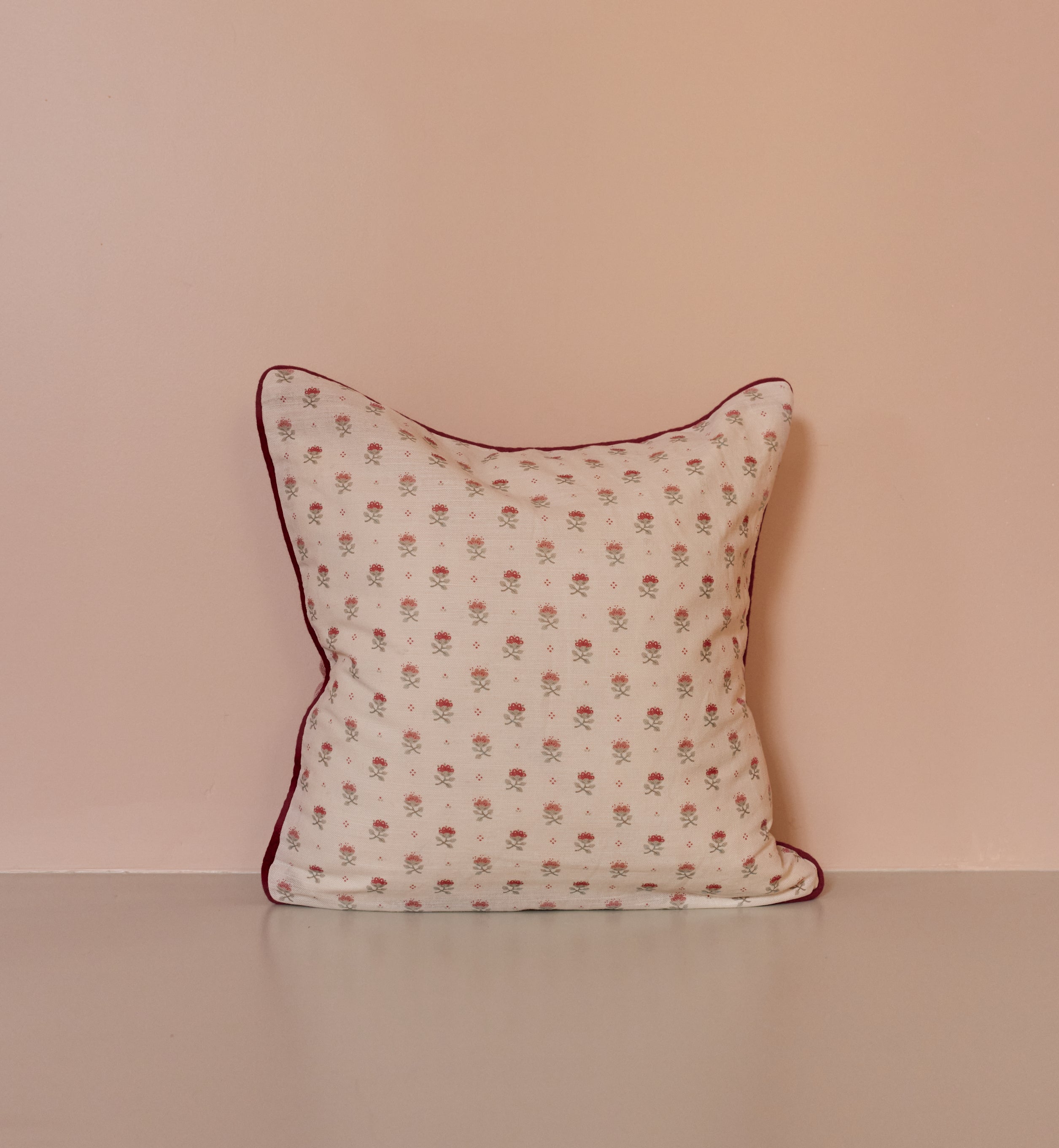 Blume Red Cushion – Square