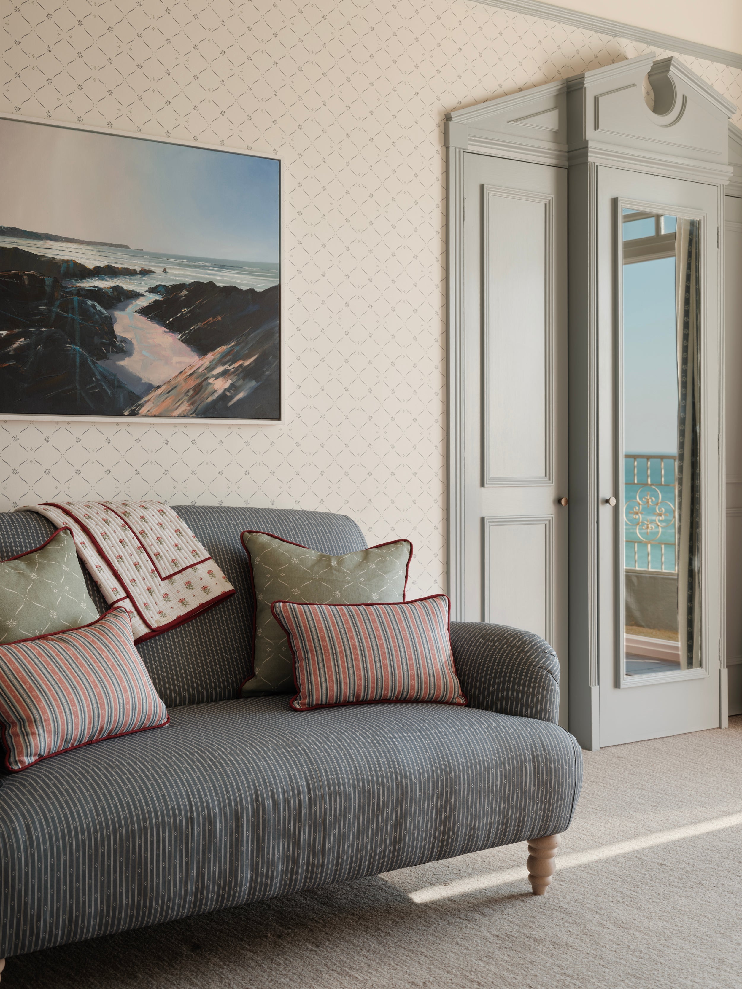 Edelweiss Trellis - Alpine Green