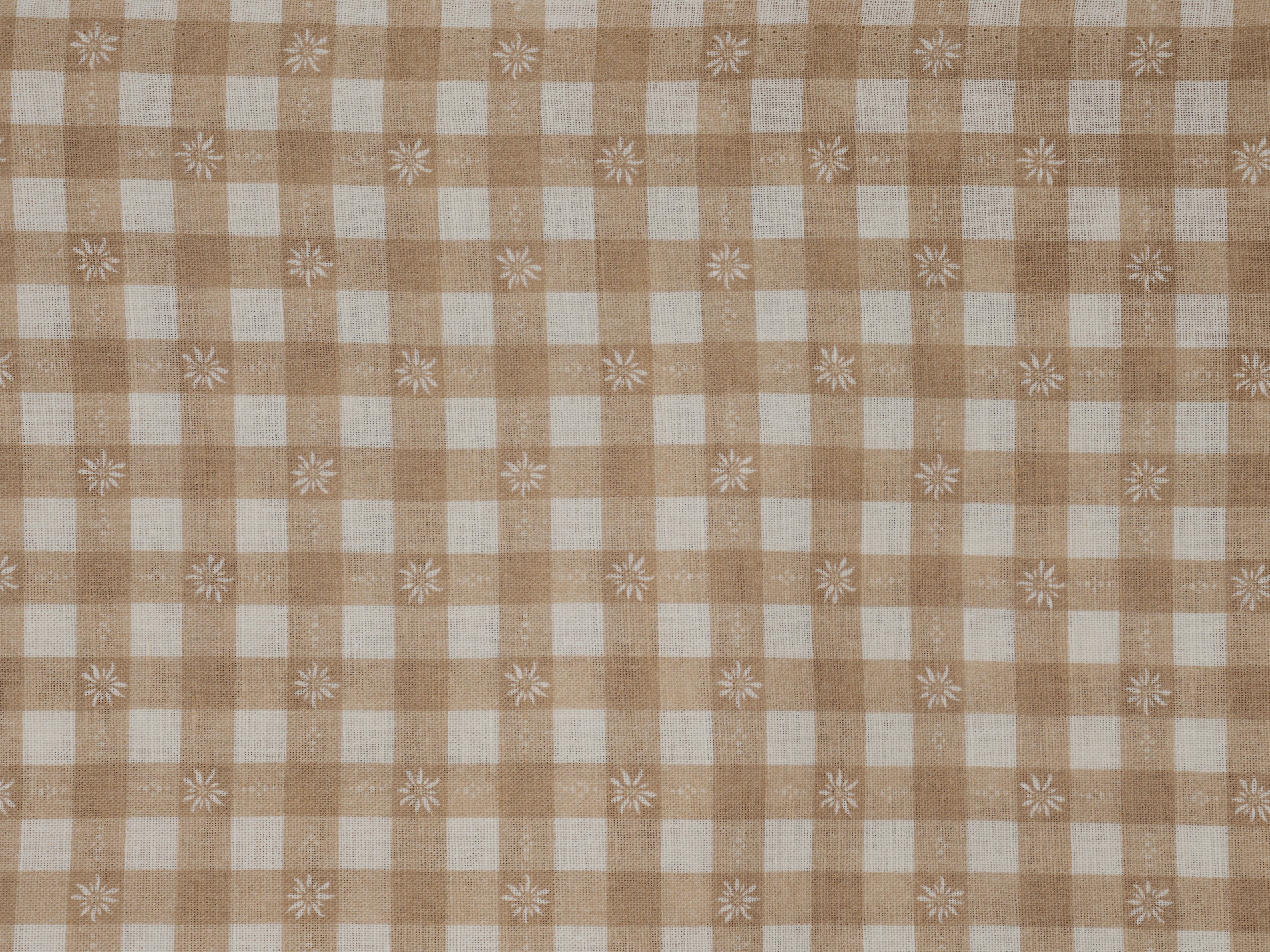Edelweiss Gingham - Sand