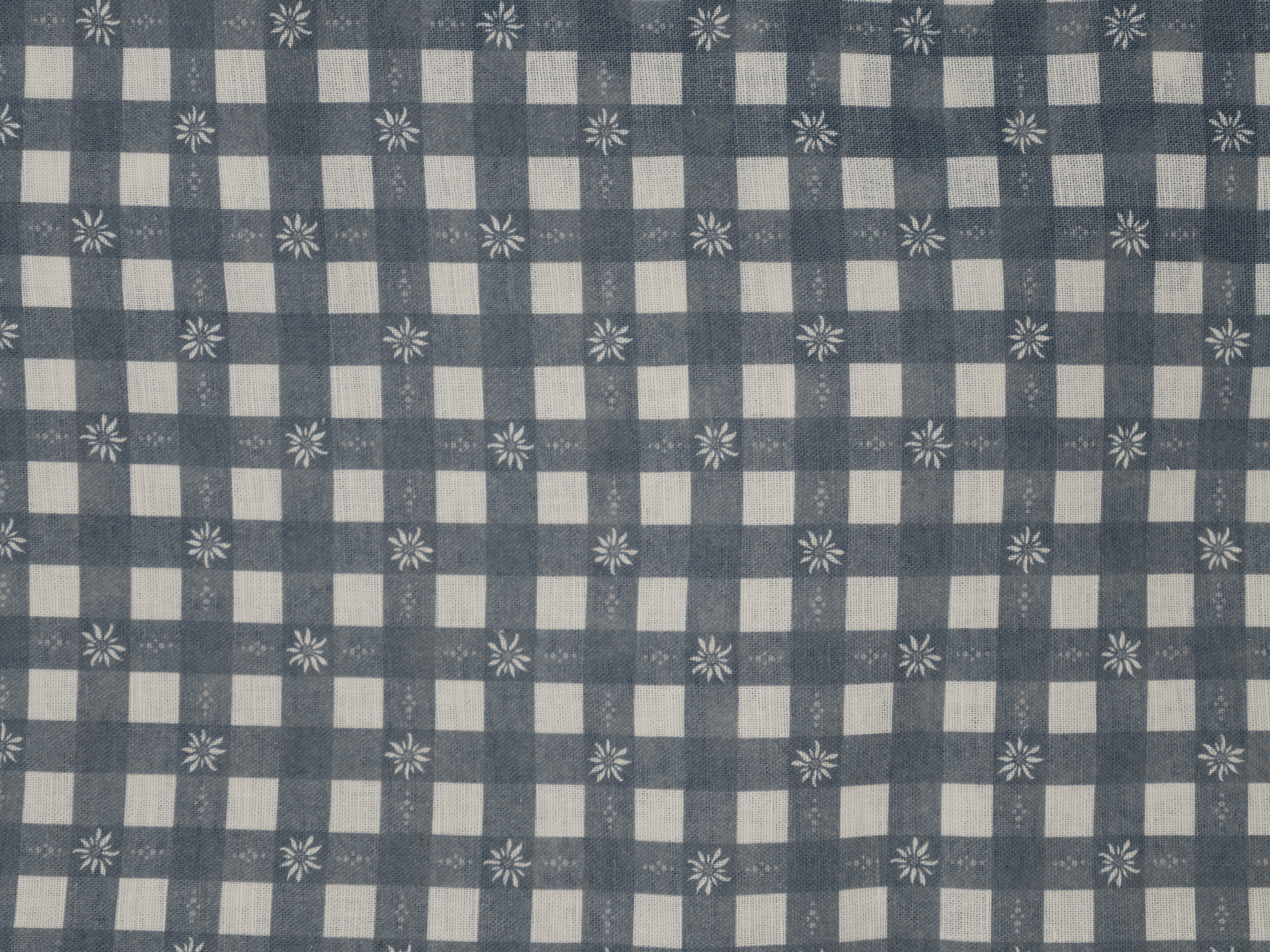 Edelweiss Gingham - Loden Blue