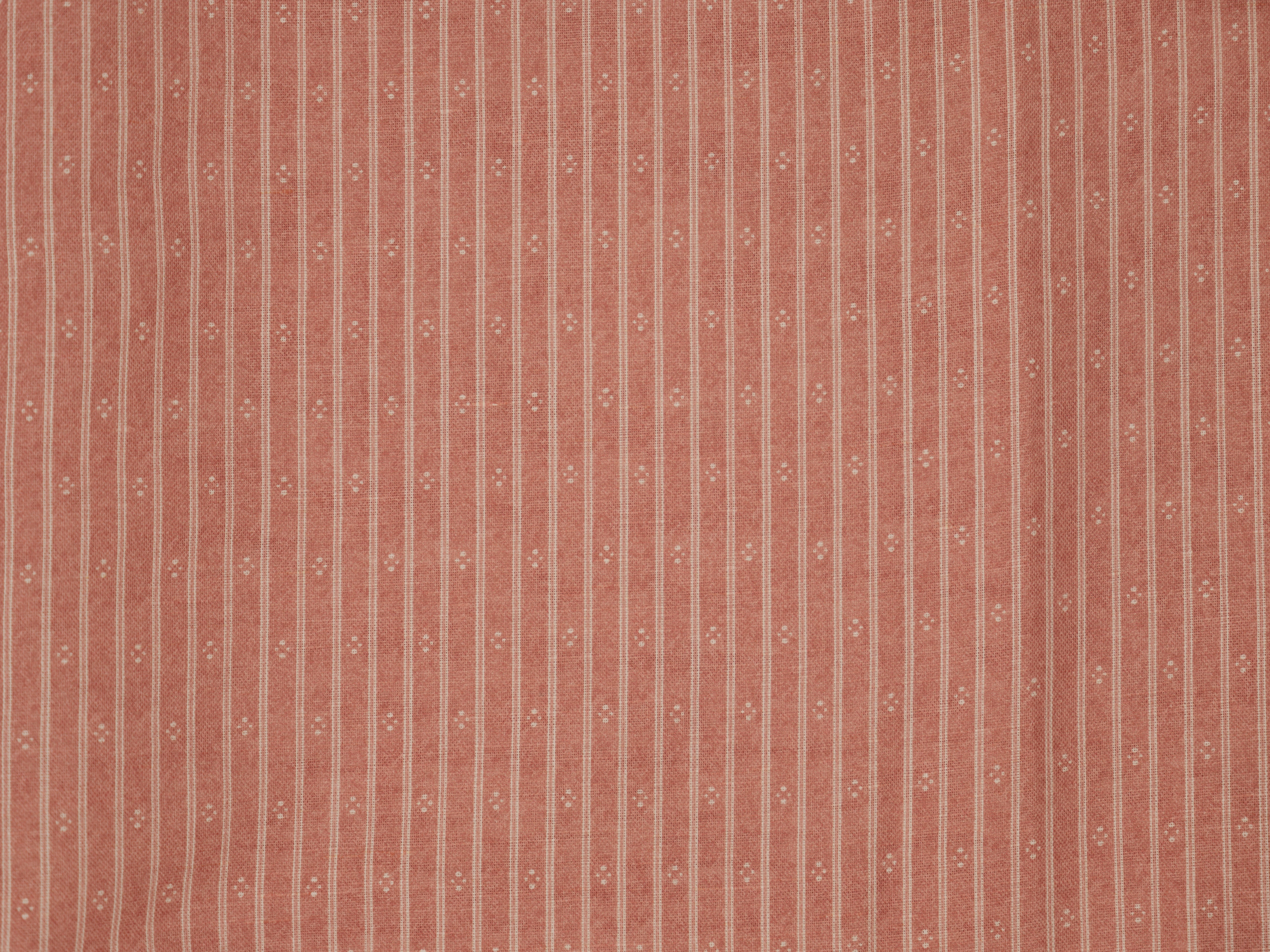 Ticking Stripe - Soft Red
