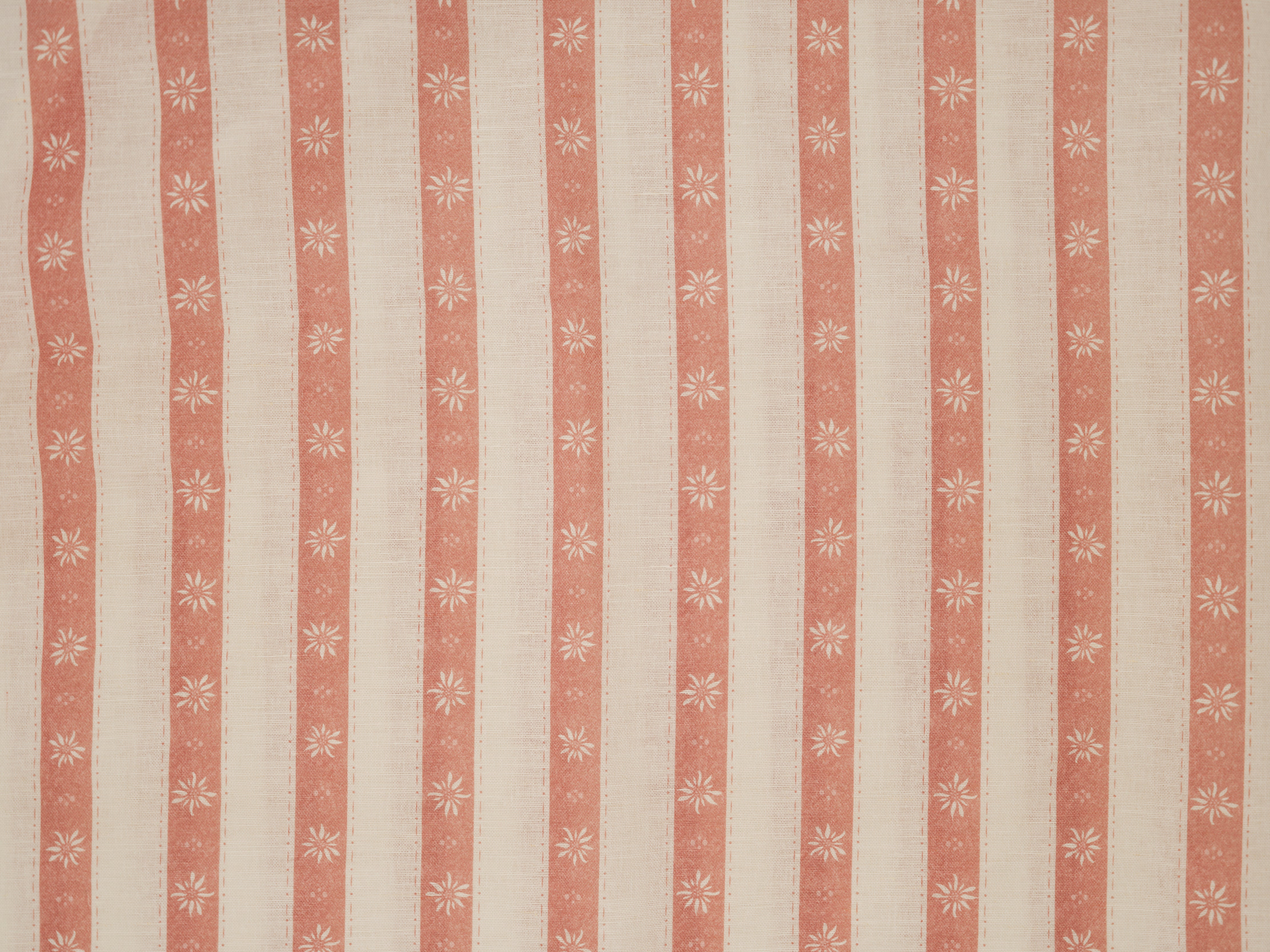 Edelweiss Stripe - Soft Red