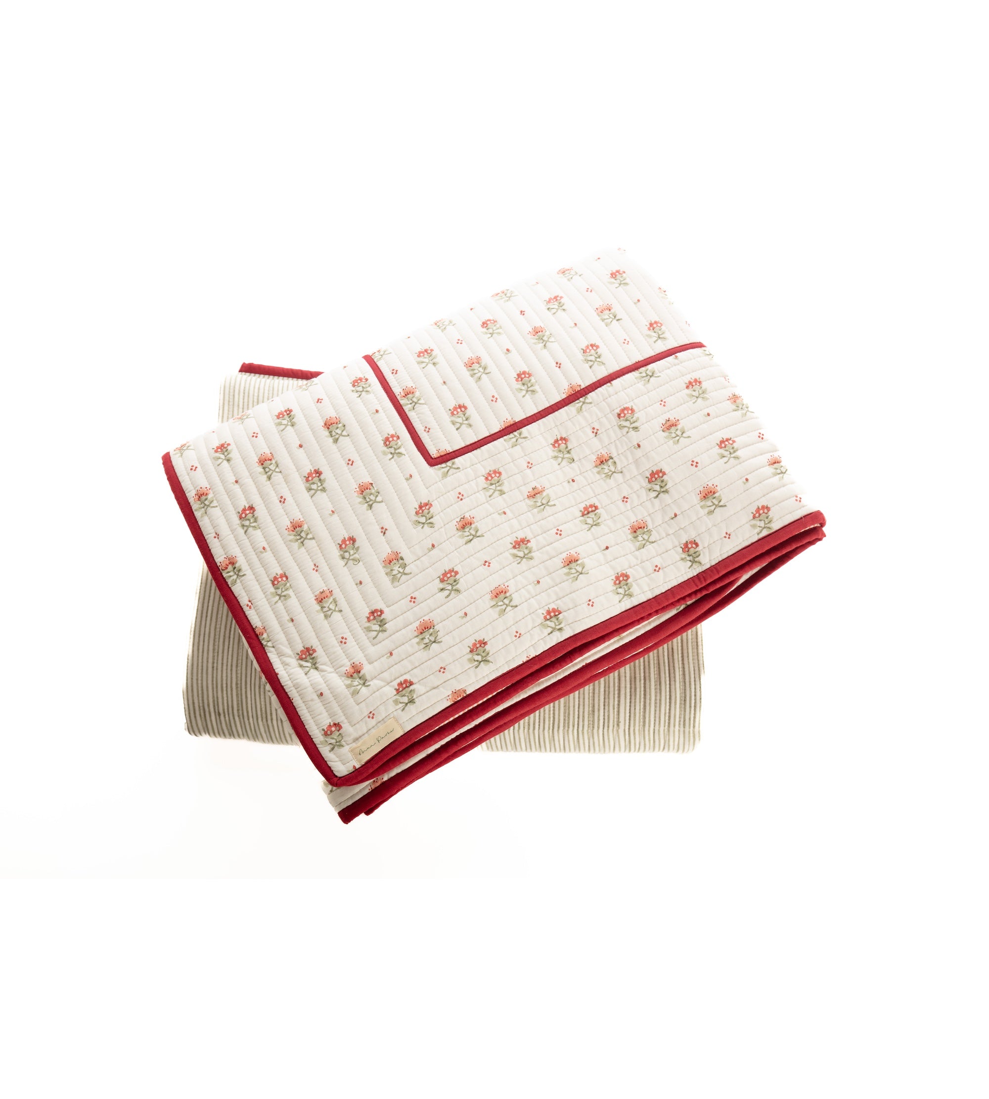 Blume Single Quilt - Green