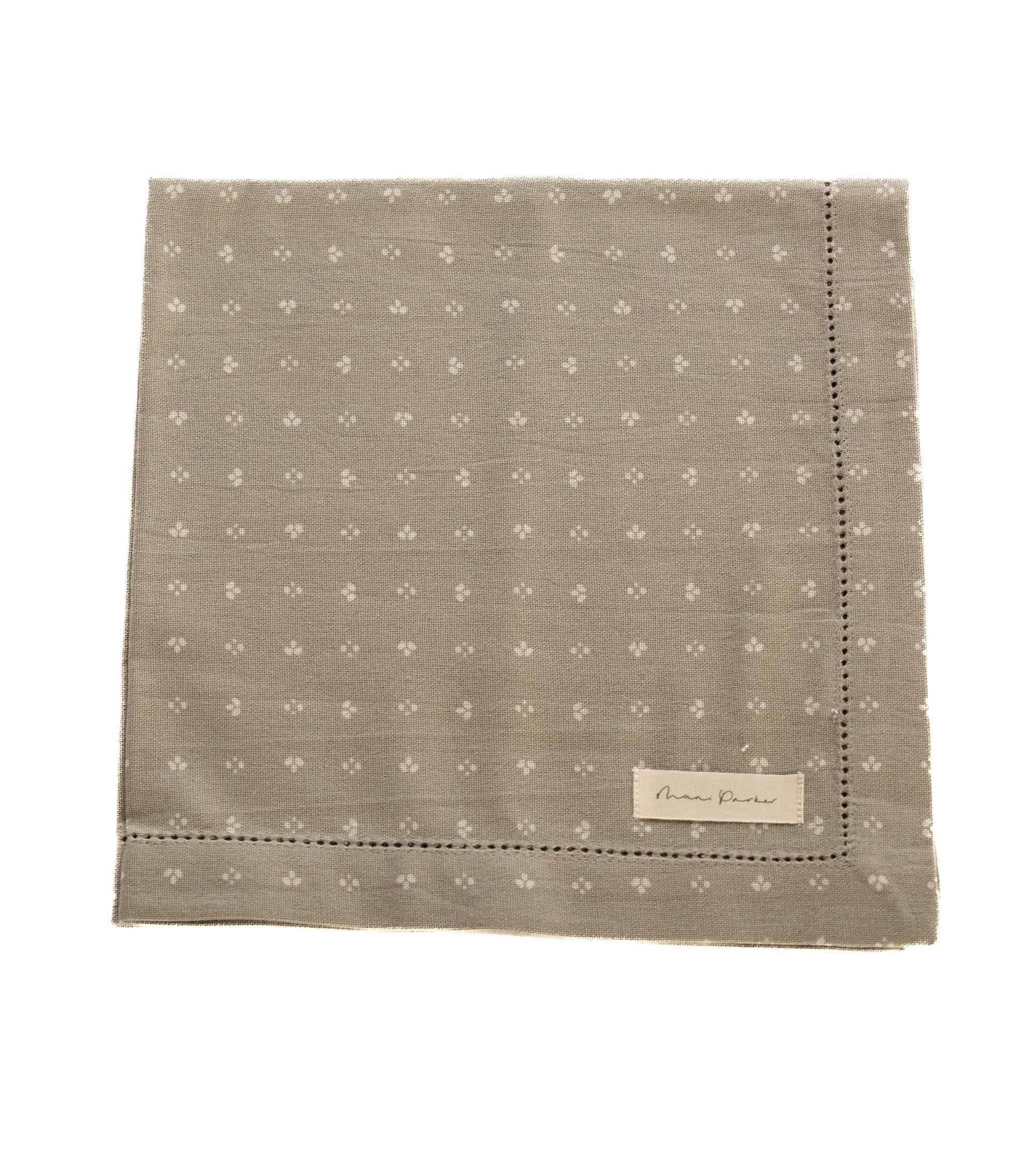 Minni Napkin - Resist Dyed Green