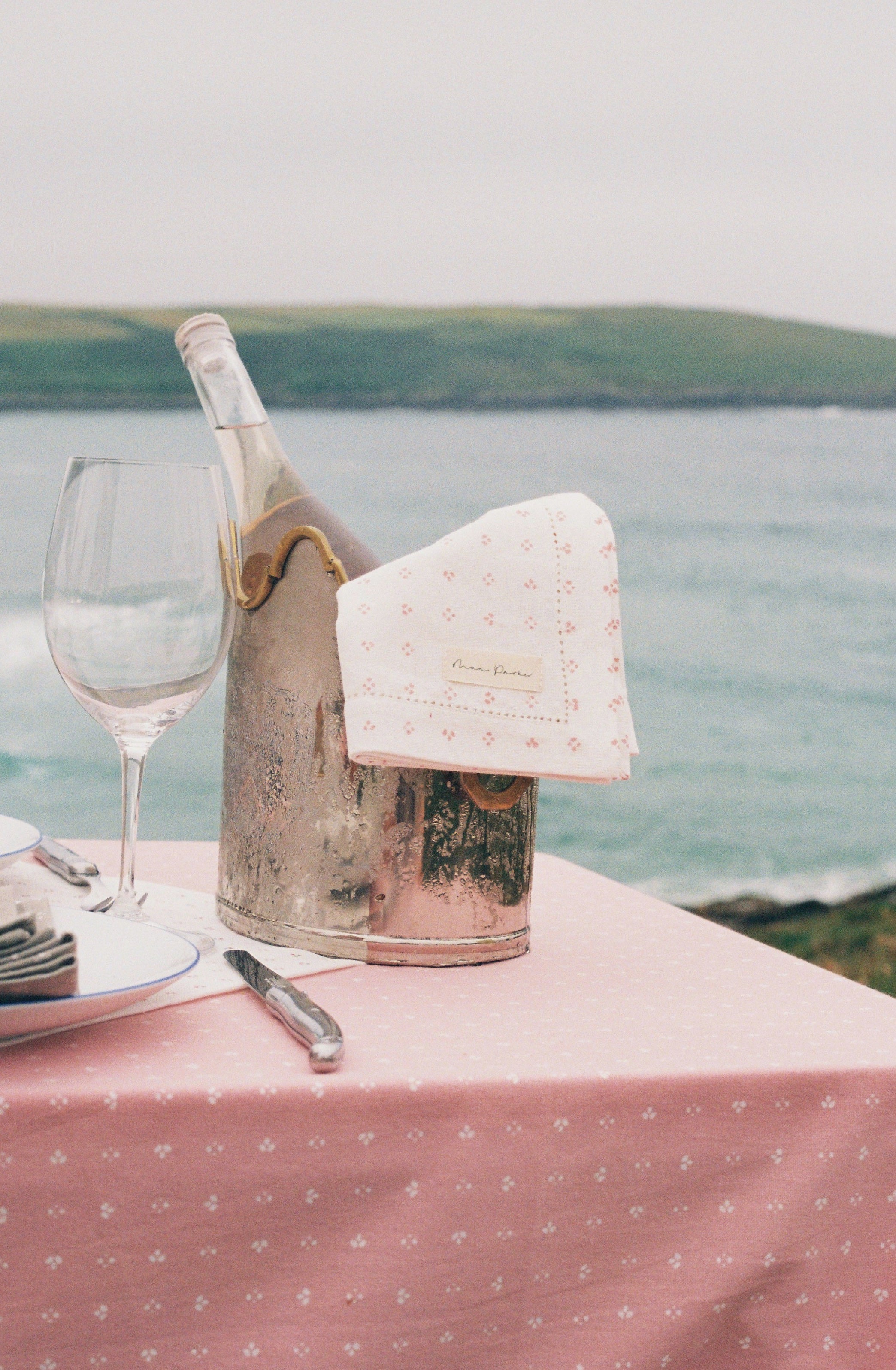 Minni Table Cloth - Faded Red