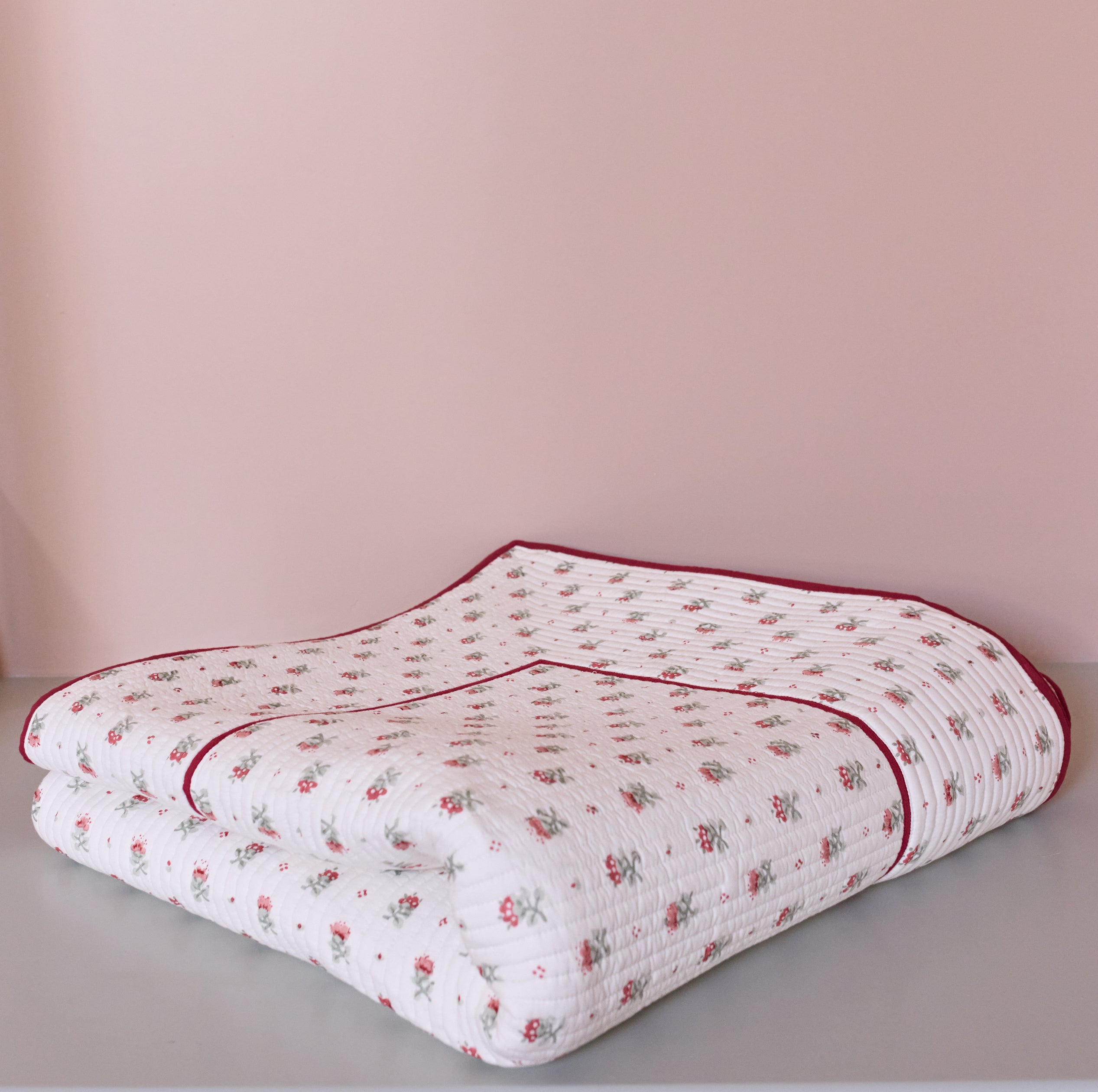 Blume King Size Quilt - Red
